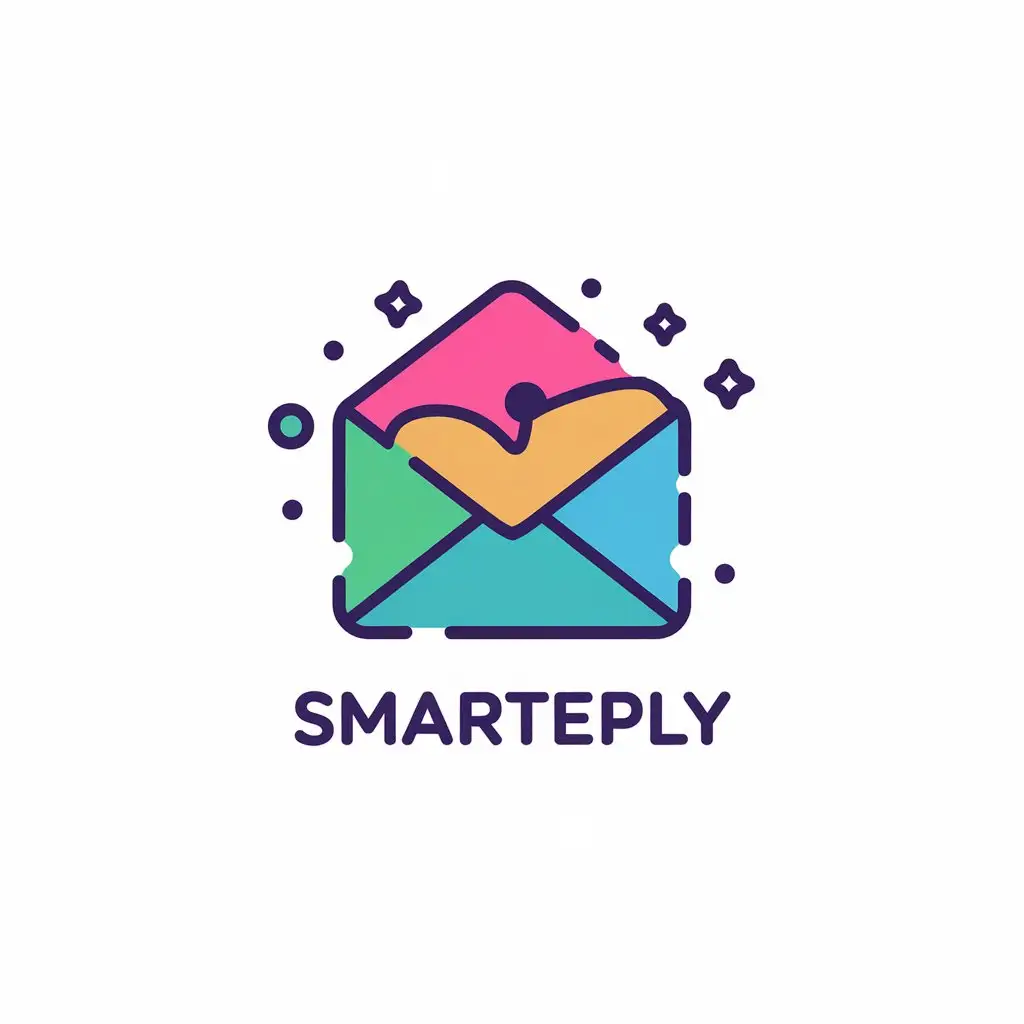 LOGO Design for SmartReply Vibrant Email Assistant Icon with Friendly and Simple Modern Style