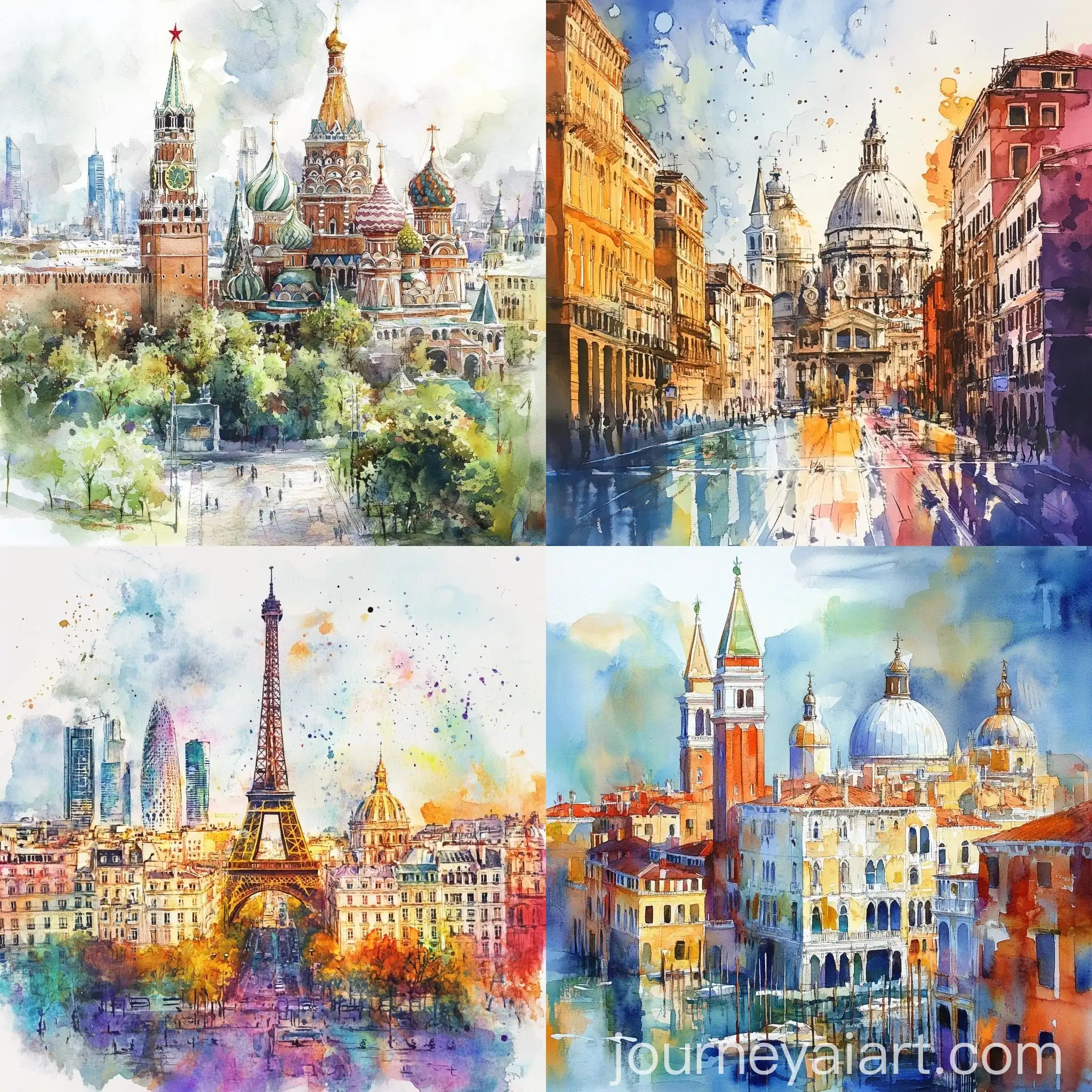 Vibrant-Watercolor-Depictions-of-Global-Cities