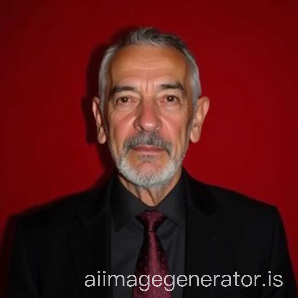 Senior-Scottish-Man-in-Black-Suit-and-Tie-for-Passport-Photo