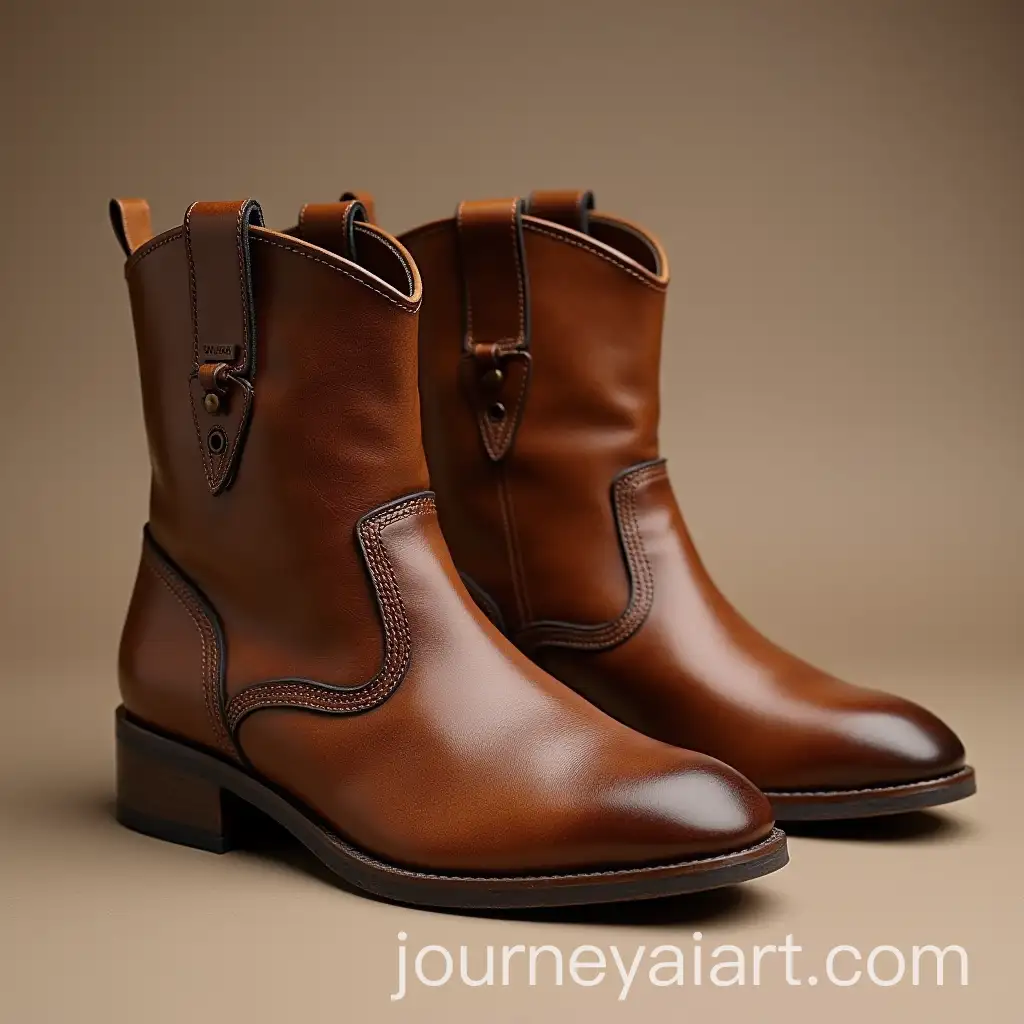 Stylish-HighQuality-Leather-Boots-with-Intricate-Stitching-and-Rugged-Urban-Design