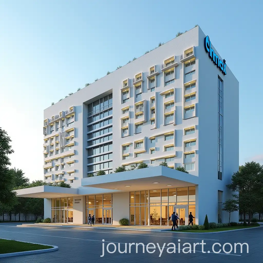 Modern-Hospital-Building-Design-with-SpaciousAI-Image-Prompt-Expansion-Floors-and-Elegant-Cladding