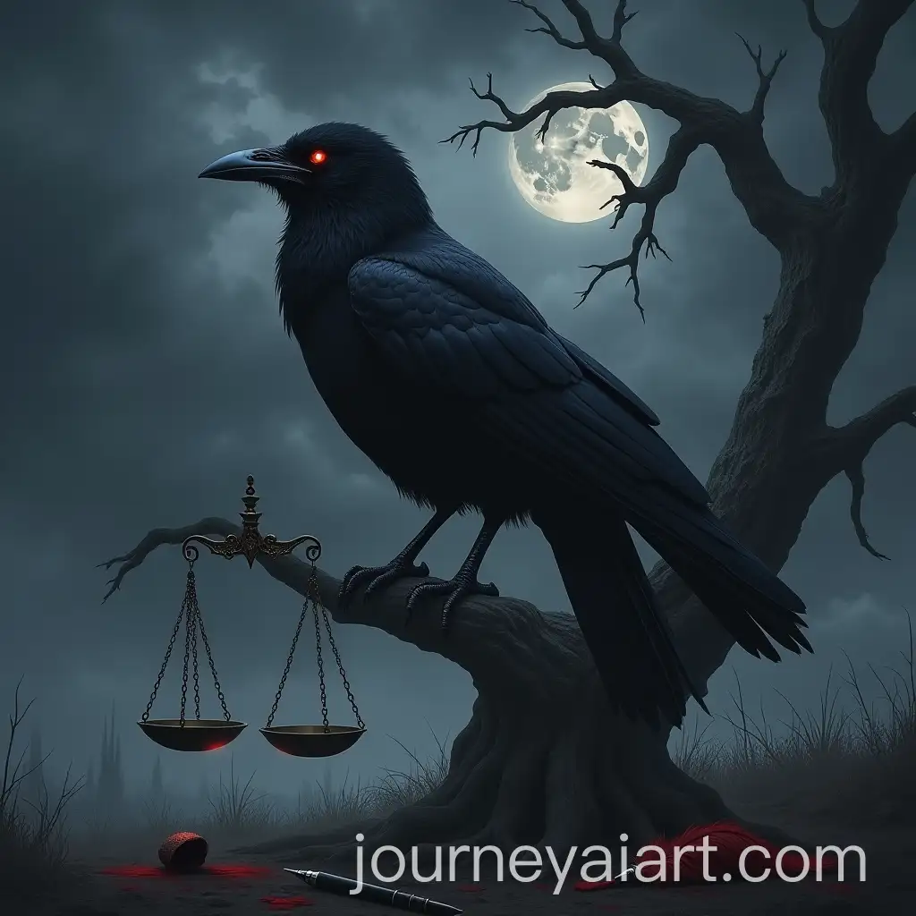 Majestic-Black-Crow-Symbolizing-Power-and-Mystery