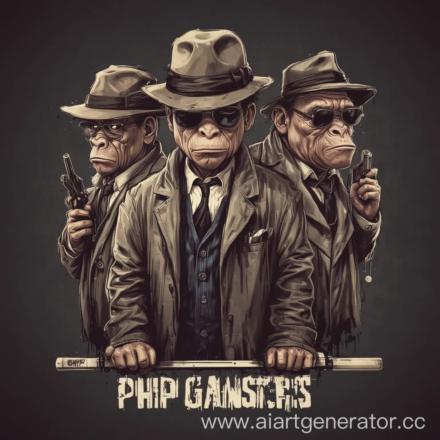 PHP-Gangsters-in-Retro-Cyberpunk-Style