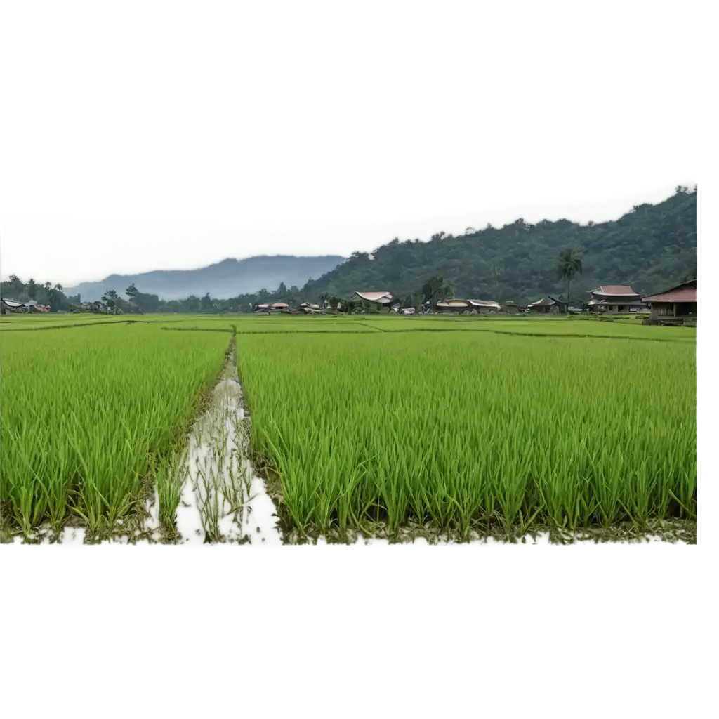 Rice-Field-PNG-Image-for-HighQuality-Visuals-and-Design-Applications