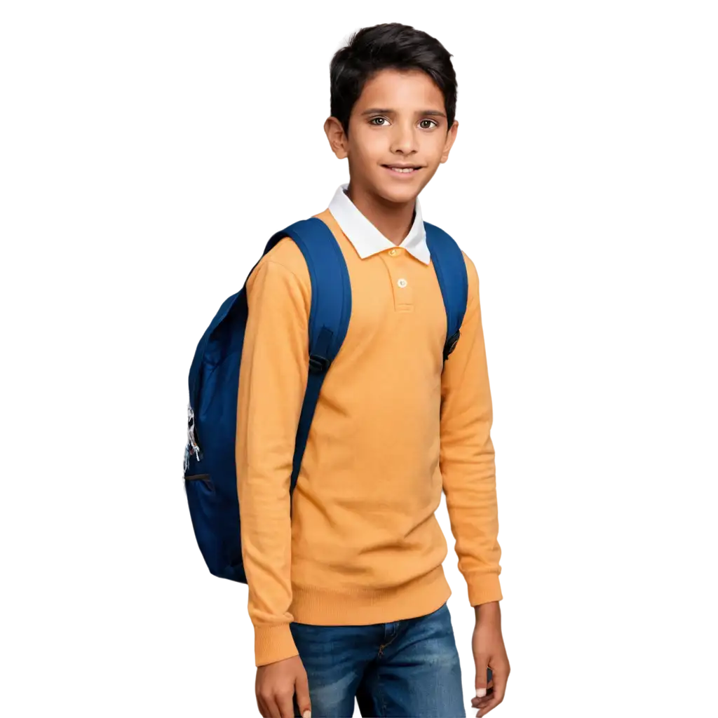 PNG-Image-of-a-SchoolGoing-Indian-Boy-in-a-Rural-Setting-Capture-the-Essence-of-Rural-Education