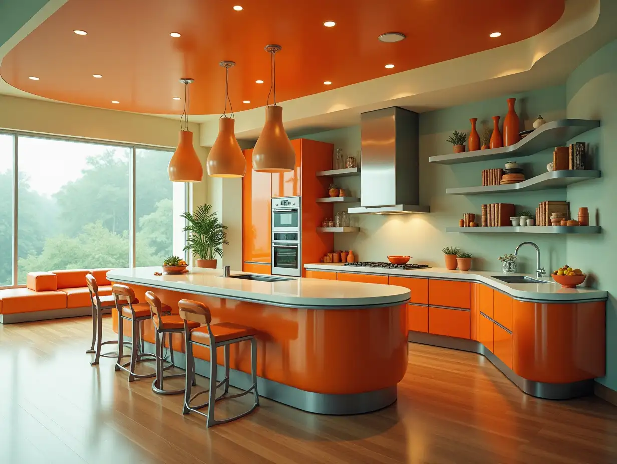 Create a Futuristic Vintage Kitchen