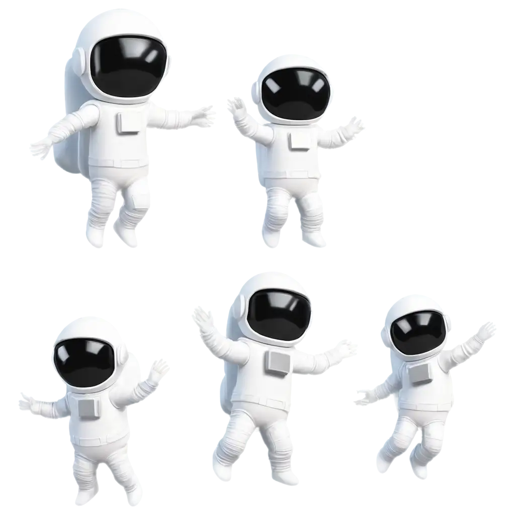 Discover-Adorable-AstronautHelmeted-Flying-Characters-in-HighQuality-PNG