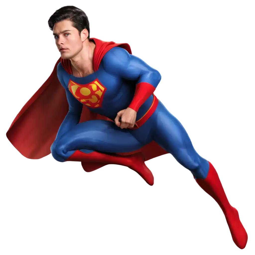 Superman-with-Spider-PNG-Image-HighQuality-Transparent-Artwork-for-Various-Uses