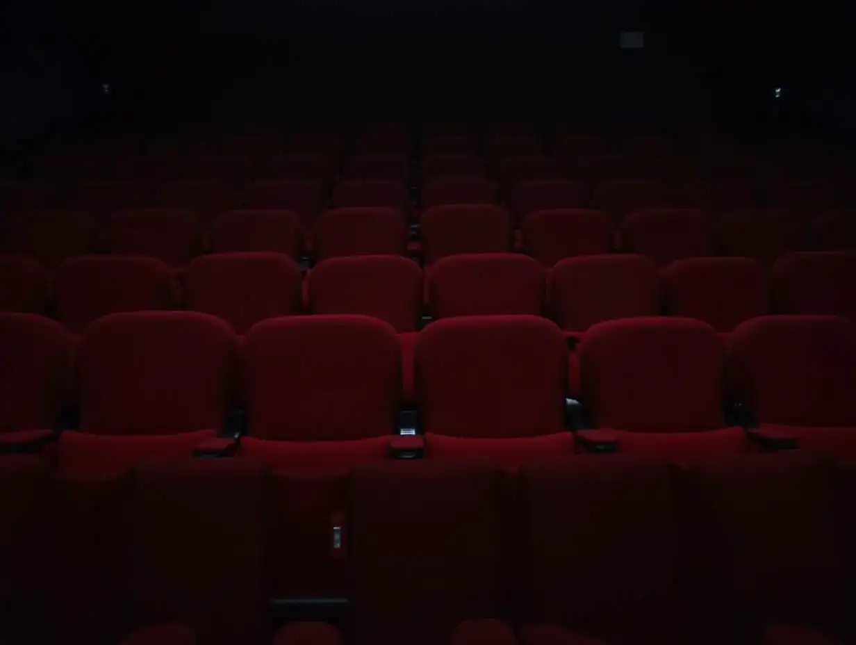 cinema seating audience empty view