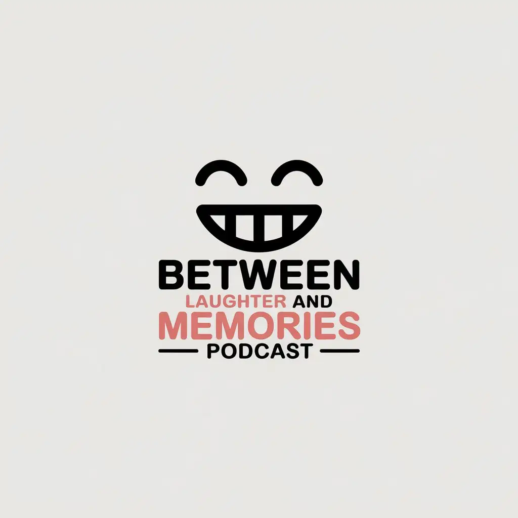 LOGO-Design-for-Between-Laughter-and-Memories-Podcast-Minimalistic-Smiles-and-Clear-Background