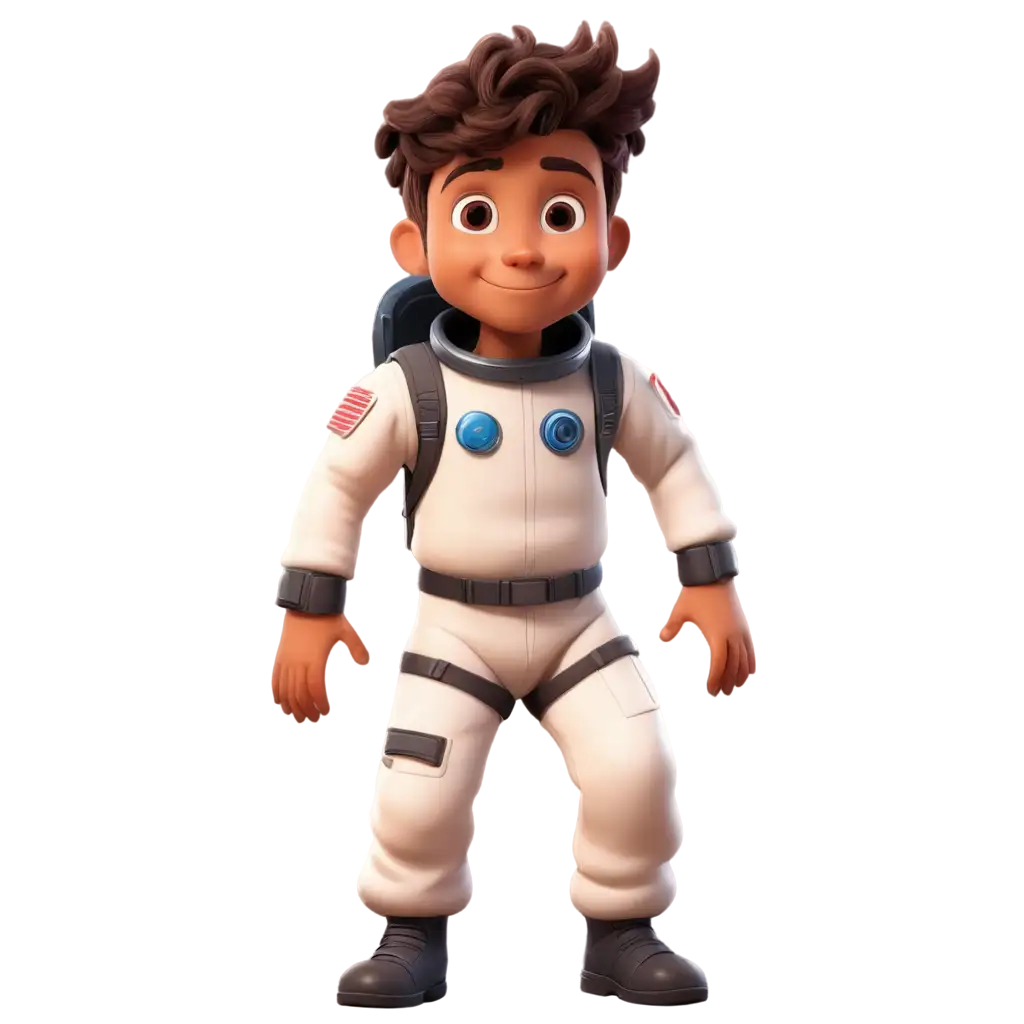 Boy-Wearing-Astronaut-Uniform-Cartoon-PNG-HighQuality-Image-for-Various-Applications