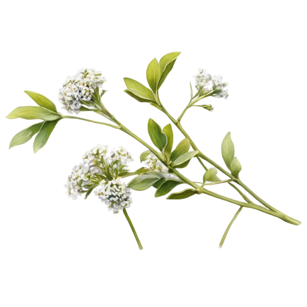 HighQuality-PNG-Image-of-a-Beautiful-Sweet-Alyssum-Flower-for-Stunning-Visuals