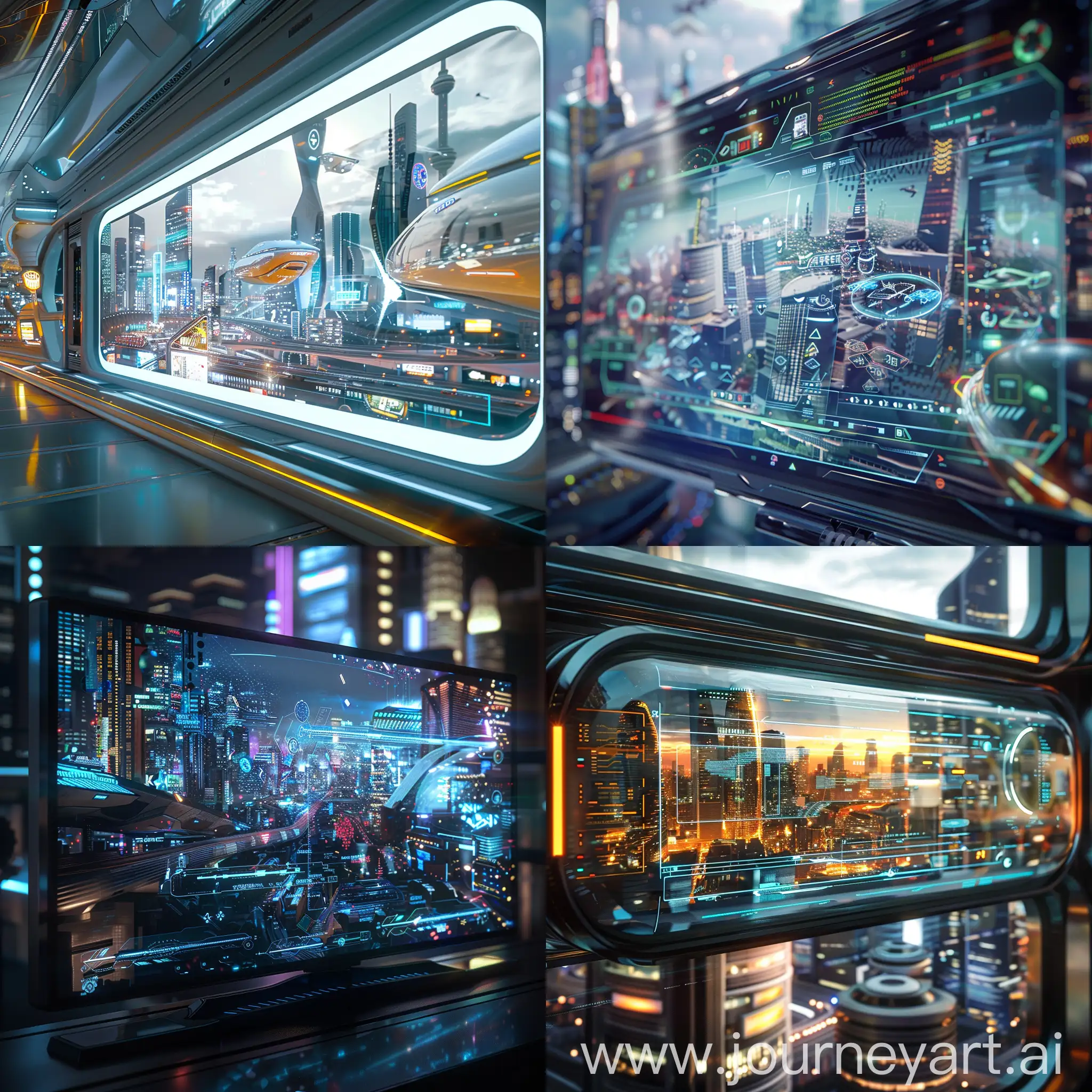 Futuristic-Holographic-TV-Displaying-Dynamic-Future-Scenes