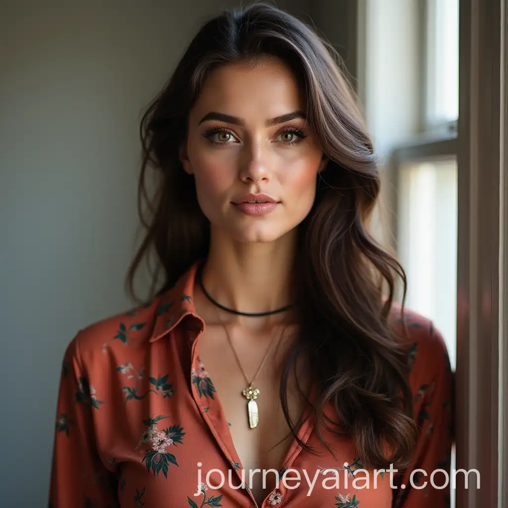 Woman-with-Mysterious-Aura-in-Abstract-Art-Style