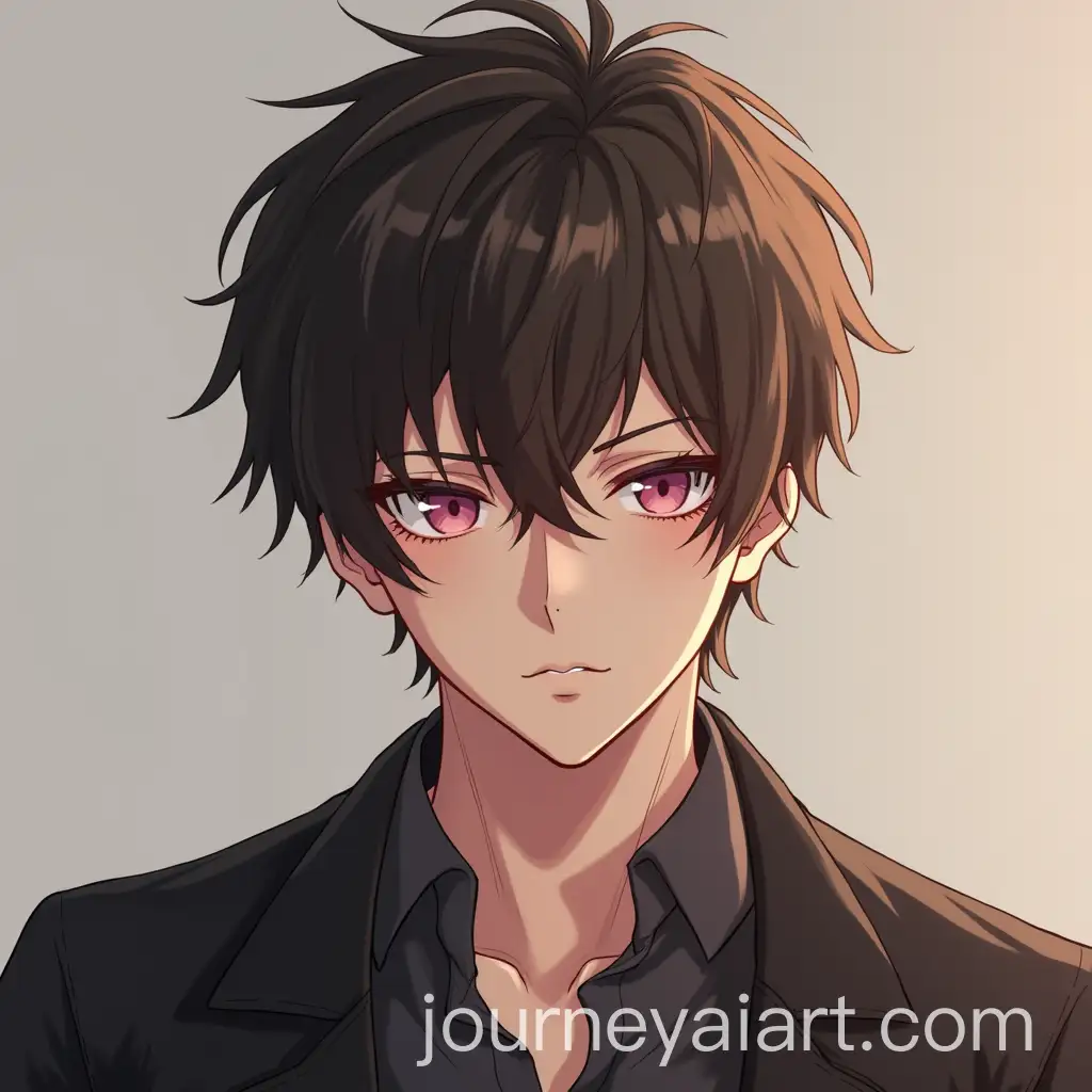 Realistic-Anime-Man-Portrait-with-Attractive-Features