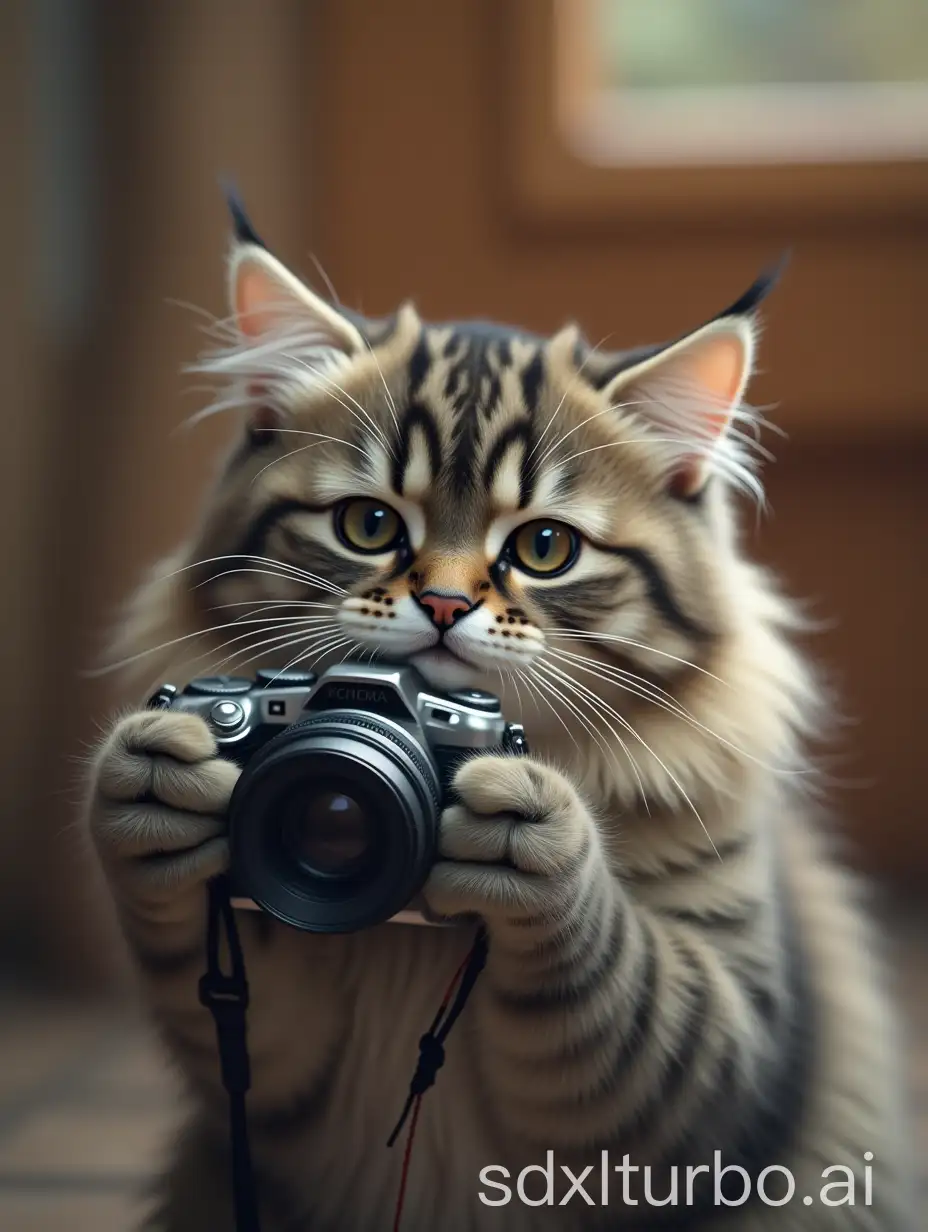 Curious-Cat-Photographer-Capturing-the-Moment