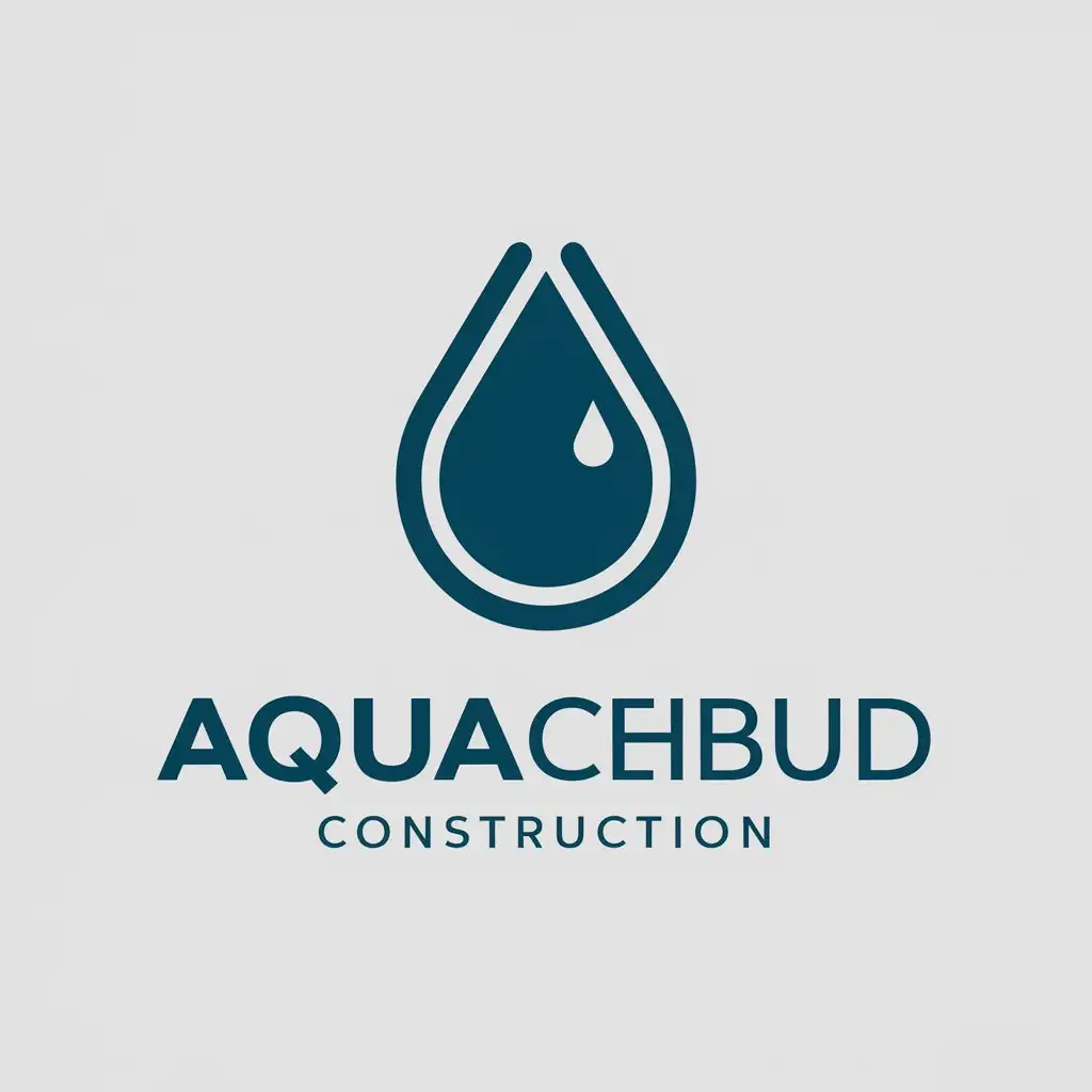 LOGO-Design-For-Aquacehbud-Clean-and-Modern-Vector-Logo-with-a-Water-Drop-Symbol