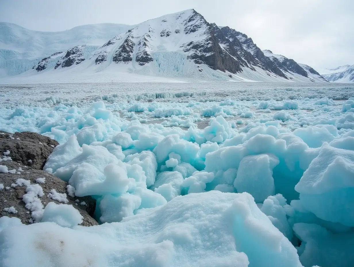 Beneath its ice, Greenland was once a lush landscape with valleys, rivers, lakes, and even forests. Scientists have discovered preserved fossils of plants from around 400,000 years ago, showing the region was once warmer.