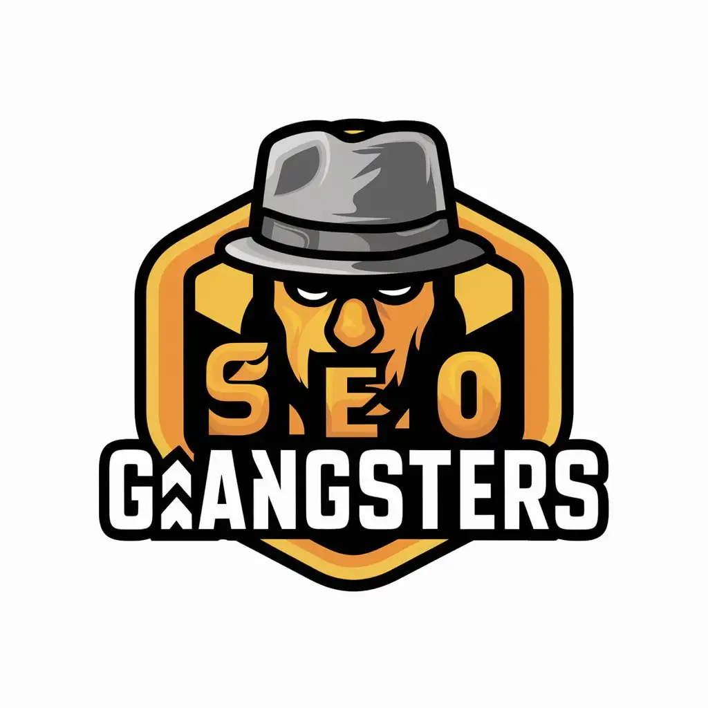 LOGO-Design-For-Seo-Gangsters-Vector-Design-with-Gangster-Symbol-for-Technology-Industry