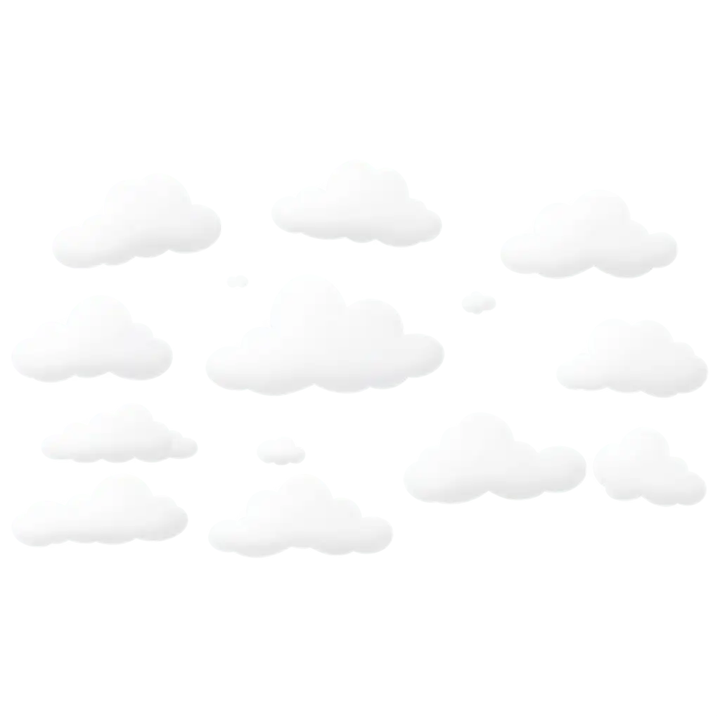 Stylized-Toon-Clouds-PNG-Images-with-Transparent-Background-for-Easy-Cropping