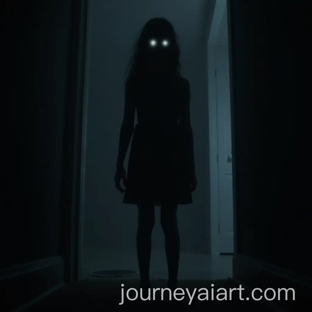 Creepy-Tween-Girl-with-Glowing-Eyes-Emerging-from-Darkness