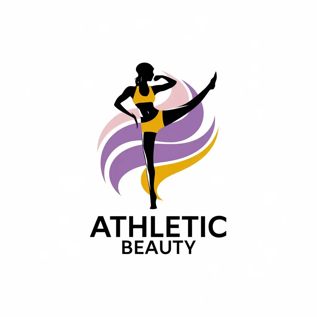 LOGO-Design-for-Athletic-Beauty-Sporty-Elegance-with-Spa-Industry-Aesthetics