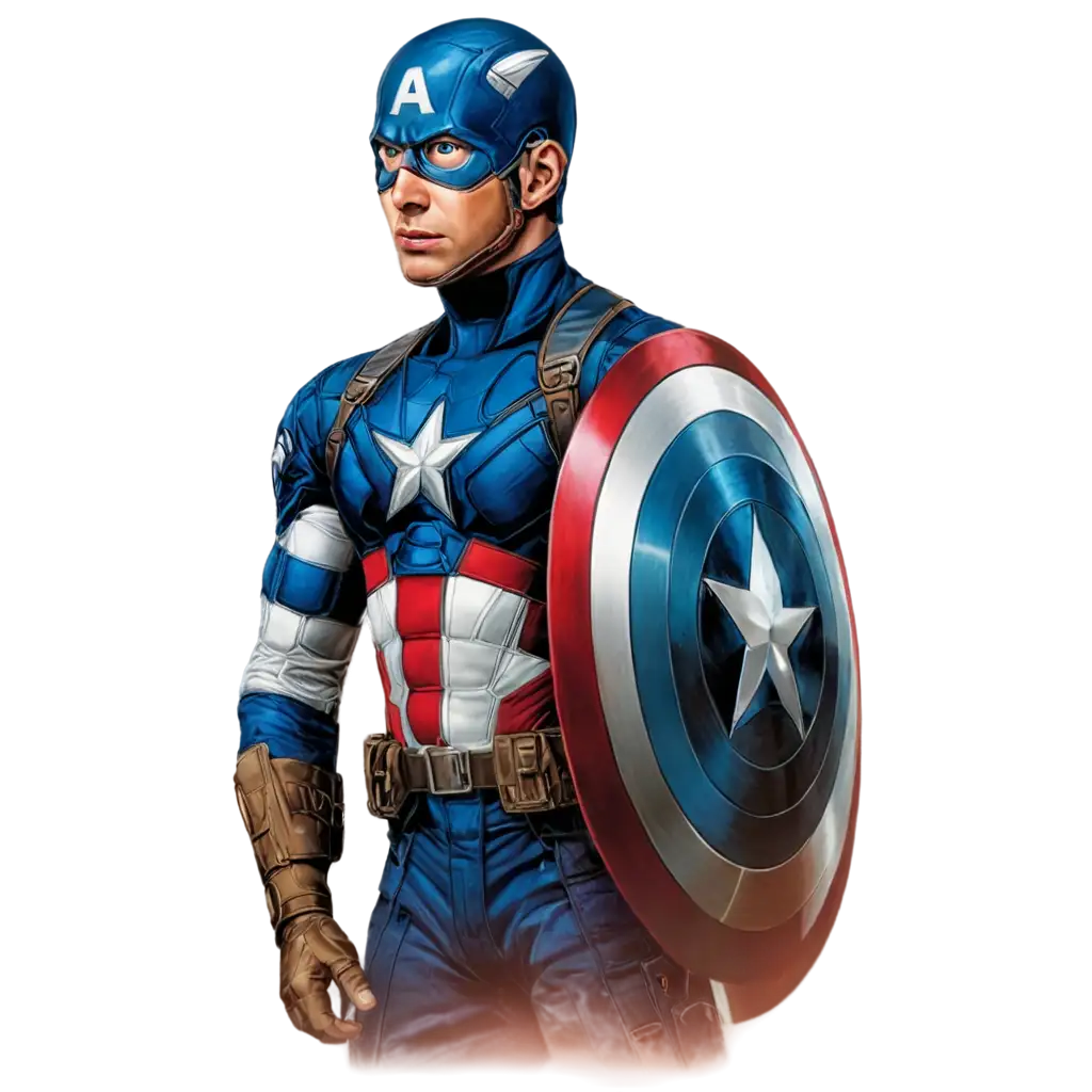 HighQuality-Captain-America-PNG-Image-for-Versatile-Digital-Use