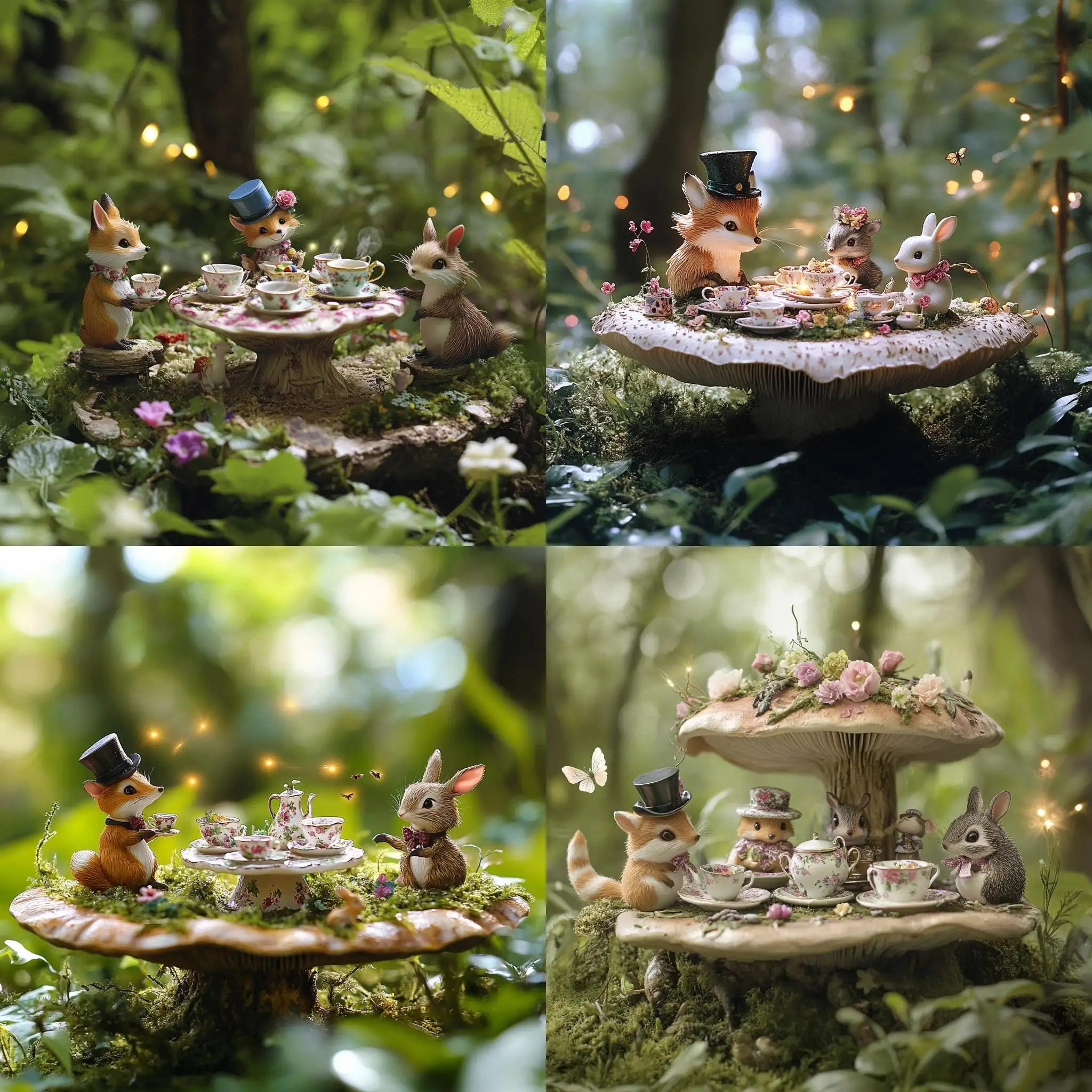 Whimsical-Woodland-Tea-Party-in-an-Enchanted-Forest