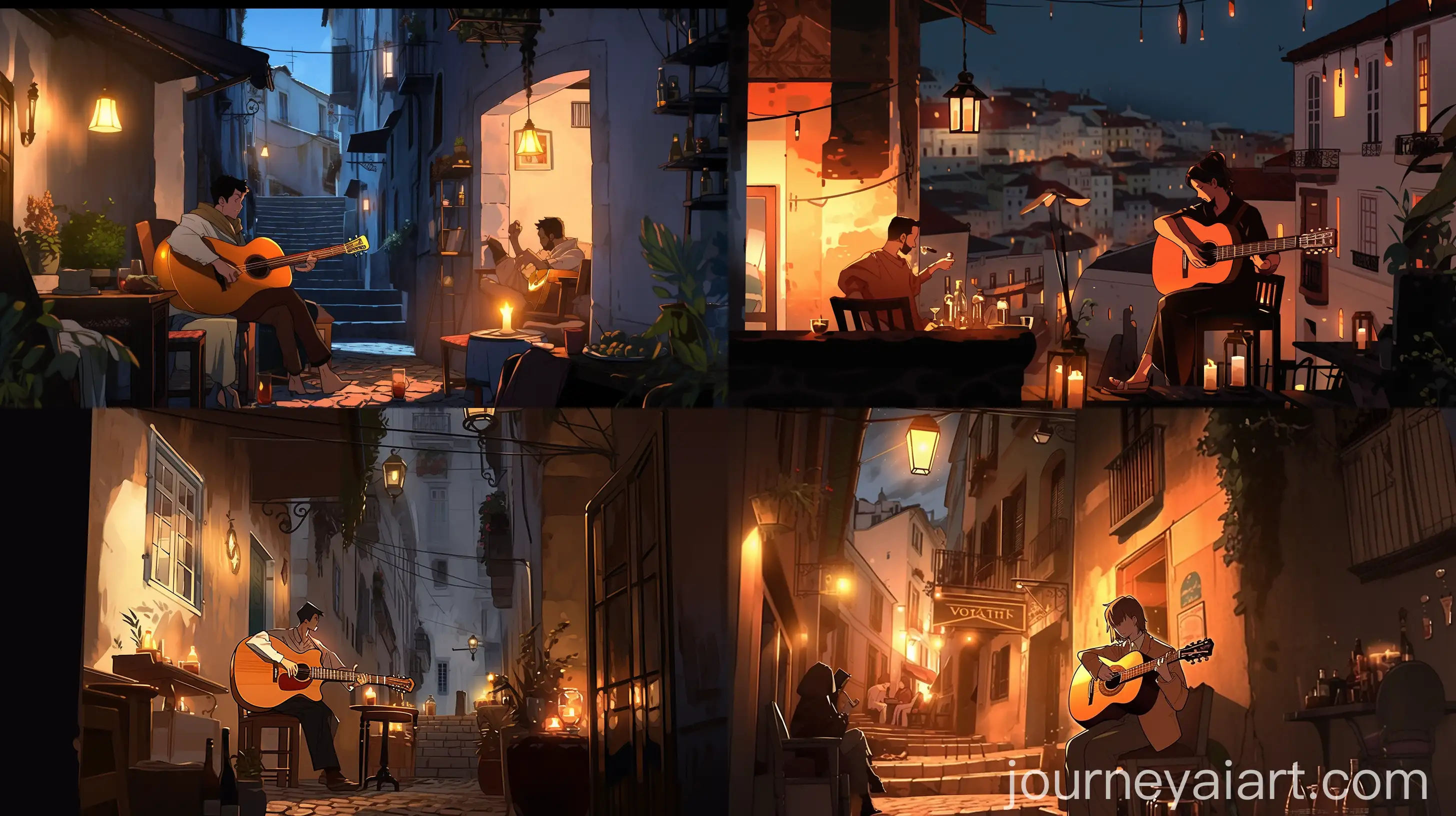 Soulful-Anime-Scene-Fado-Night-in-Alfama-Lisbon