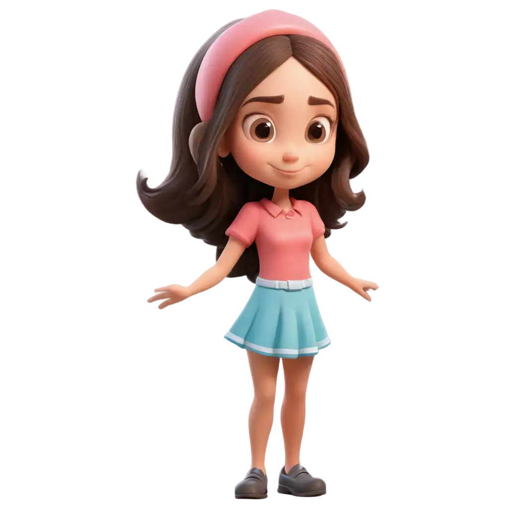 3D-Cartoon-Girl-PNG-Playful-and-Vibrant-Character-Design