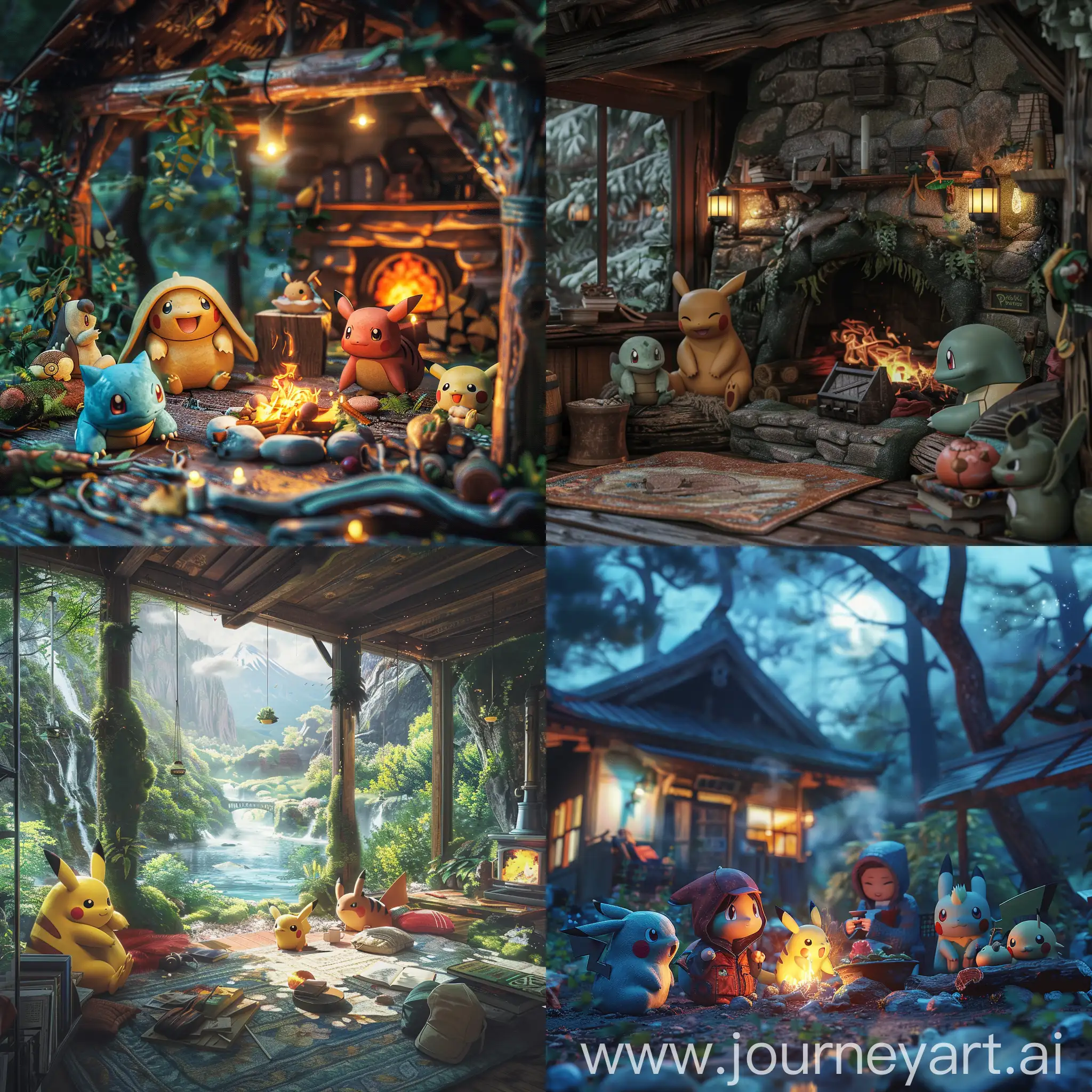 Realistic-Vacation-with-Pokemon-on-Hearthstone