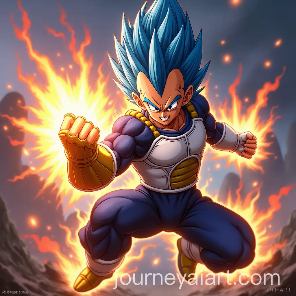 Vegeta-Wielding-the-Infinity-Gauntlet-in-HyperRealistic-Style