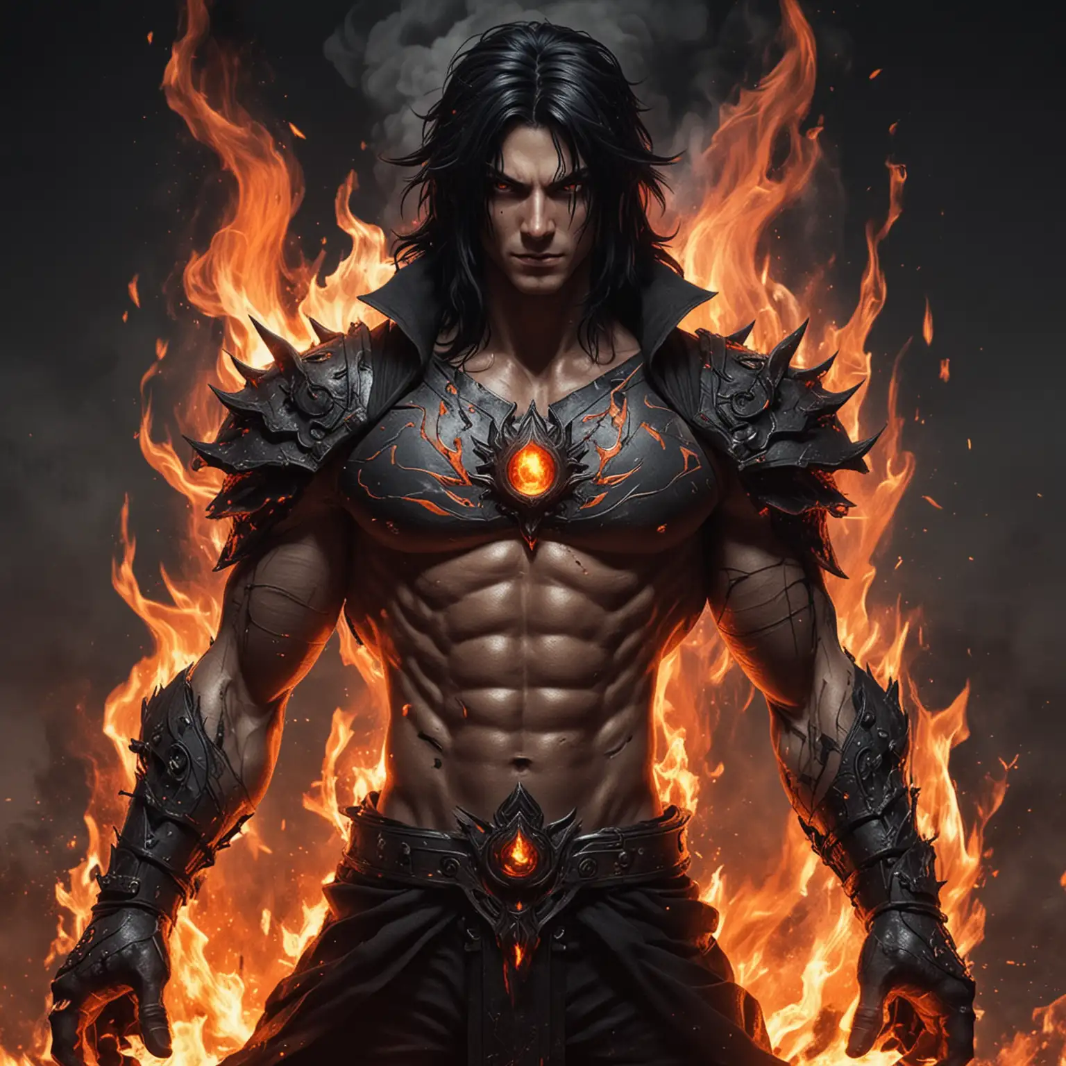 FireThemed-Male-God-of-Destruction-with-Black-Hair-and-Fiery-Aura