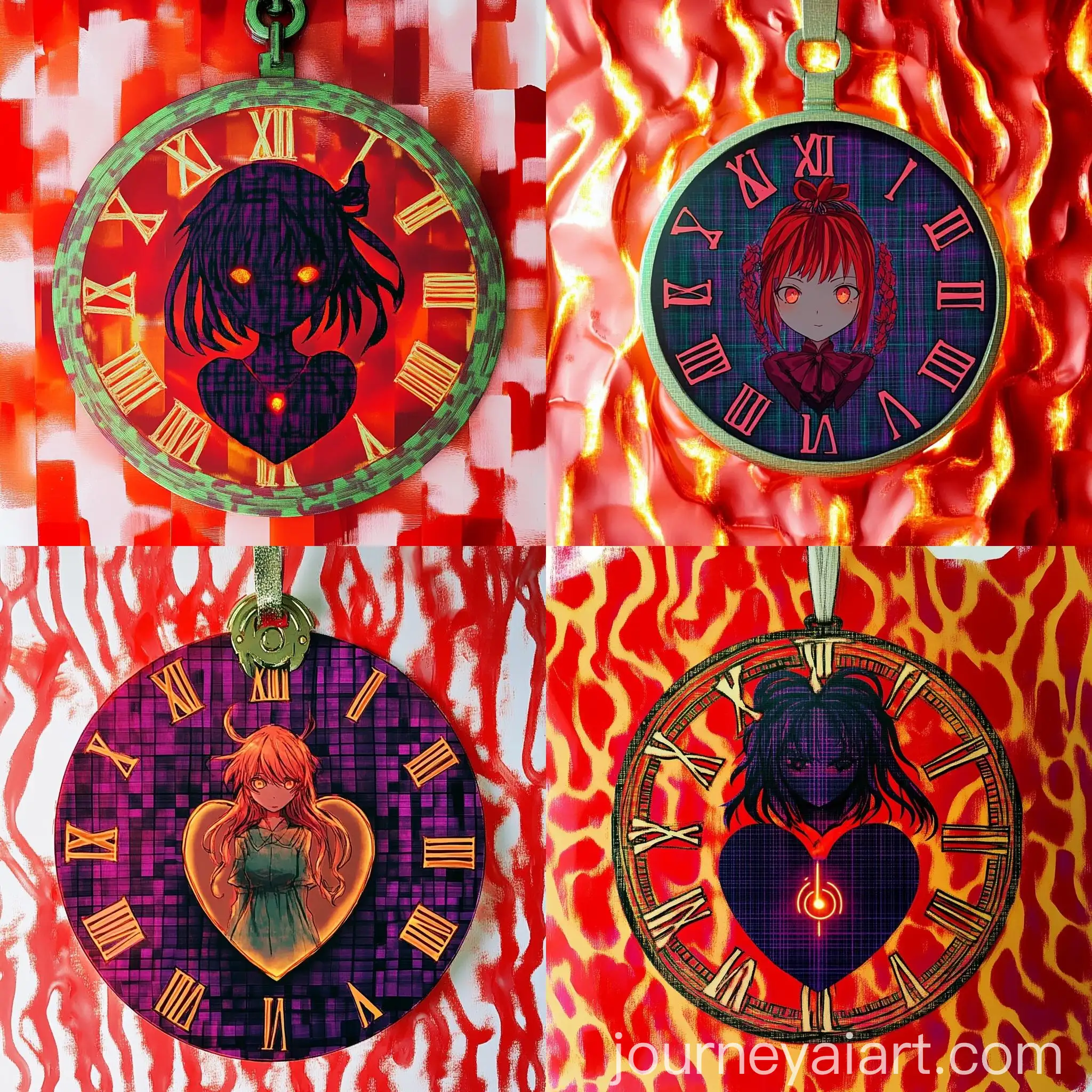 High-School-Girl-with-Zafkiel-Clock-Eye-and-ReddishBlack-Background