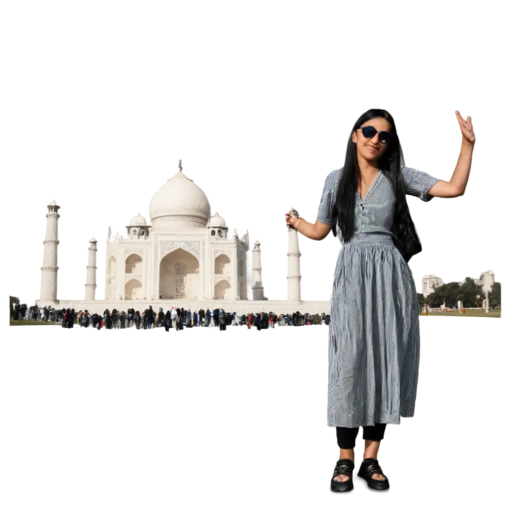 Person-Holding-the-Taj-Mahal-PNG-Image-for-Creative-and-Professional-Use