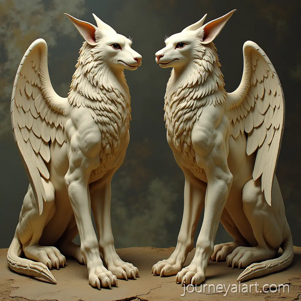 SphinxesSphinxes-and-gryphons-image-and-Gryphons-in-a-Mythical-Landscape