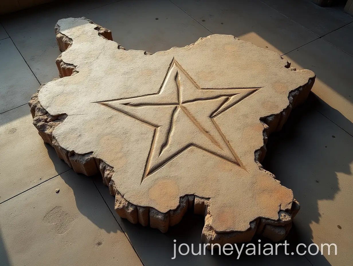 7Star-Engraving-on-a-Large-Stone-Table-Shaped-Like-the-Map-of-Iran