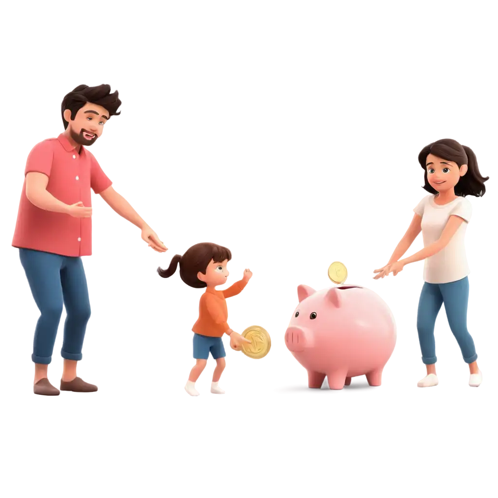 Family-Fun-Animated-PNG-of-Children-Saving-in-a-Piggy-Bank