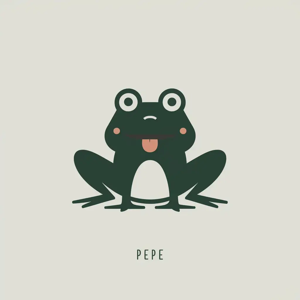 Minimalist-Pepe-Frog-Illustration