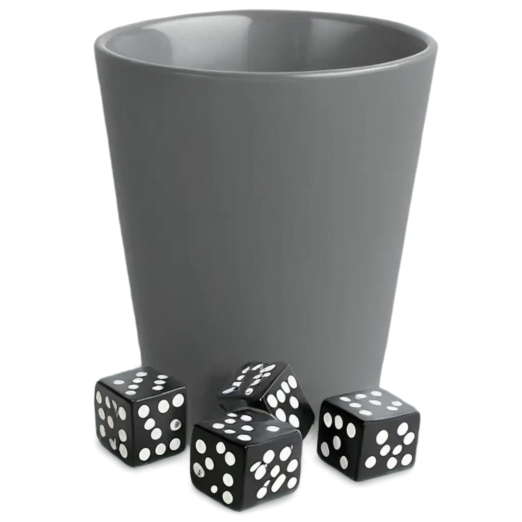 Dice-in-a-Cup-PNG-Image-Enhance-Your-Online-Content-with-HighQuality-Visuals