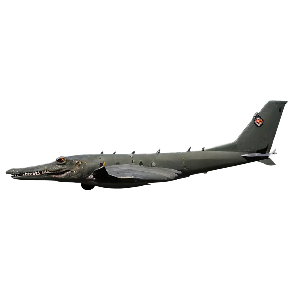 PNG-Bomber-Plane-Crocodile-A-Unique-and-Versatile-Digital-Artwork-for-Your-Creative-Projects