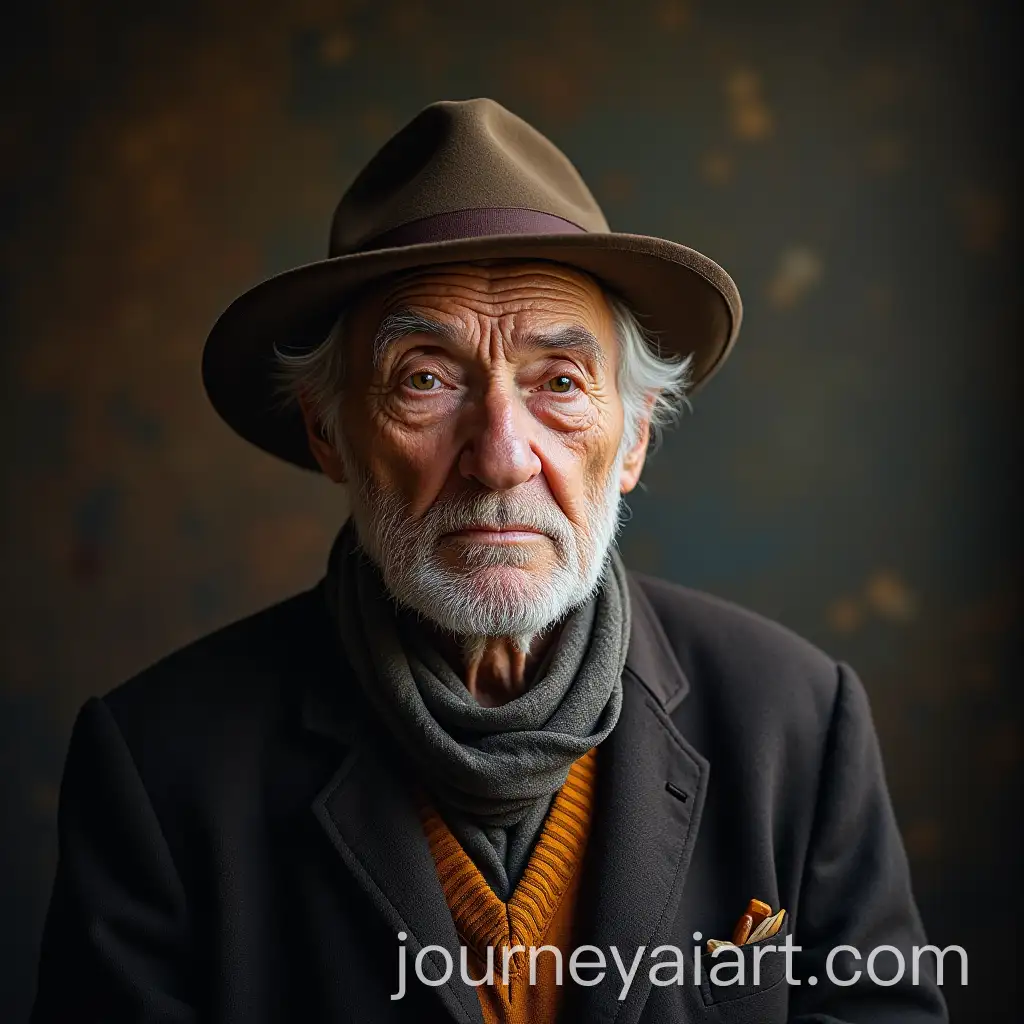 Elderly-Man-Portrait-in-a-Serene-Setting