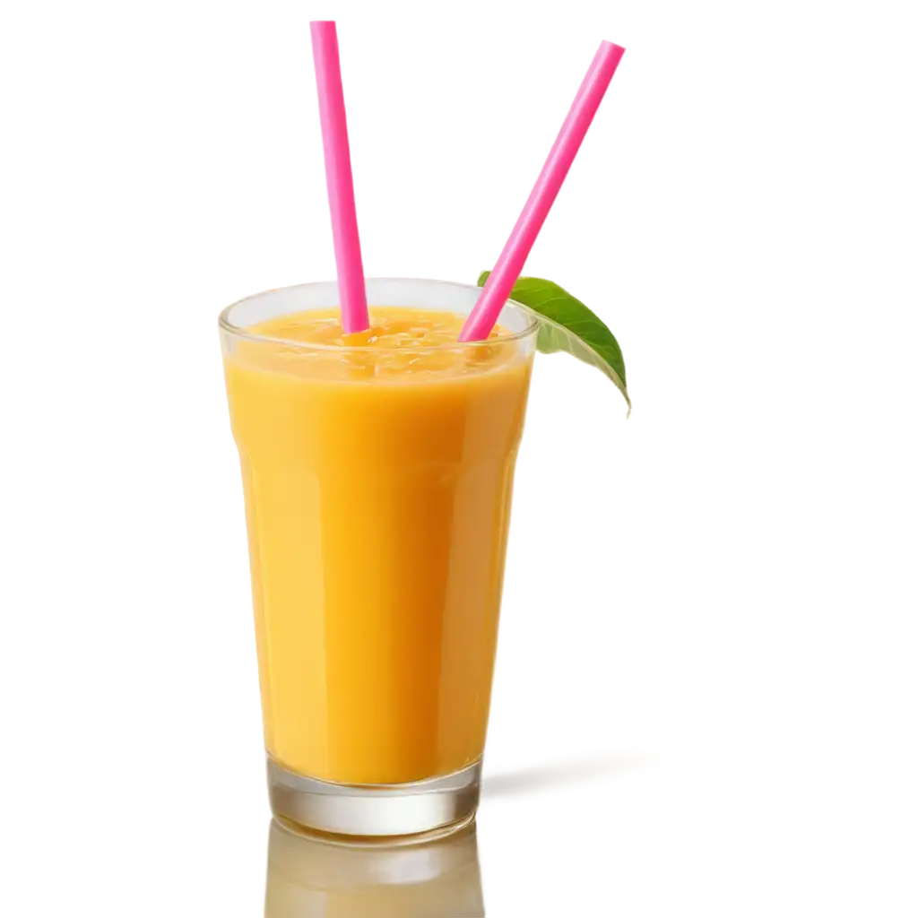 HighQuality-PNG-Image-of-a-Refreshing-Glass-of-Mango-Juice-for-Various-Uses