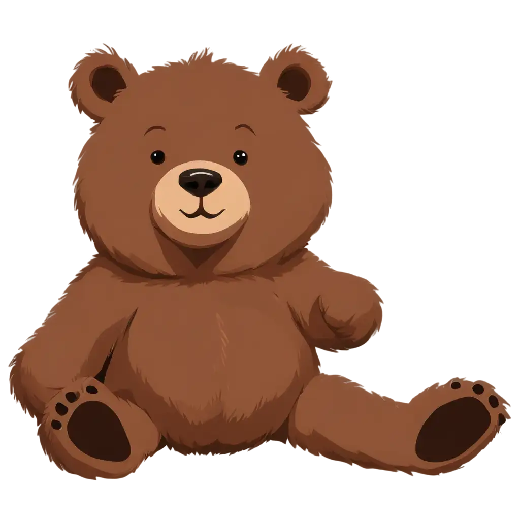 Adorable-Cute-Vector-Bear-PNG-Enhance-Your-Designs-with-HighQuality-Graphics