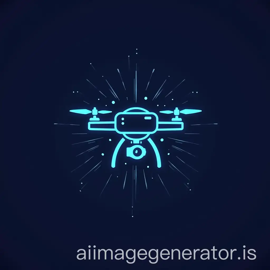 Futuristic-Logo-Concept-Merging-Drone-Technology-and-Virtual-Reality-ElementsAI-Image-Prompt-Expansion