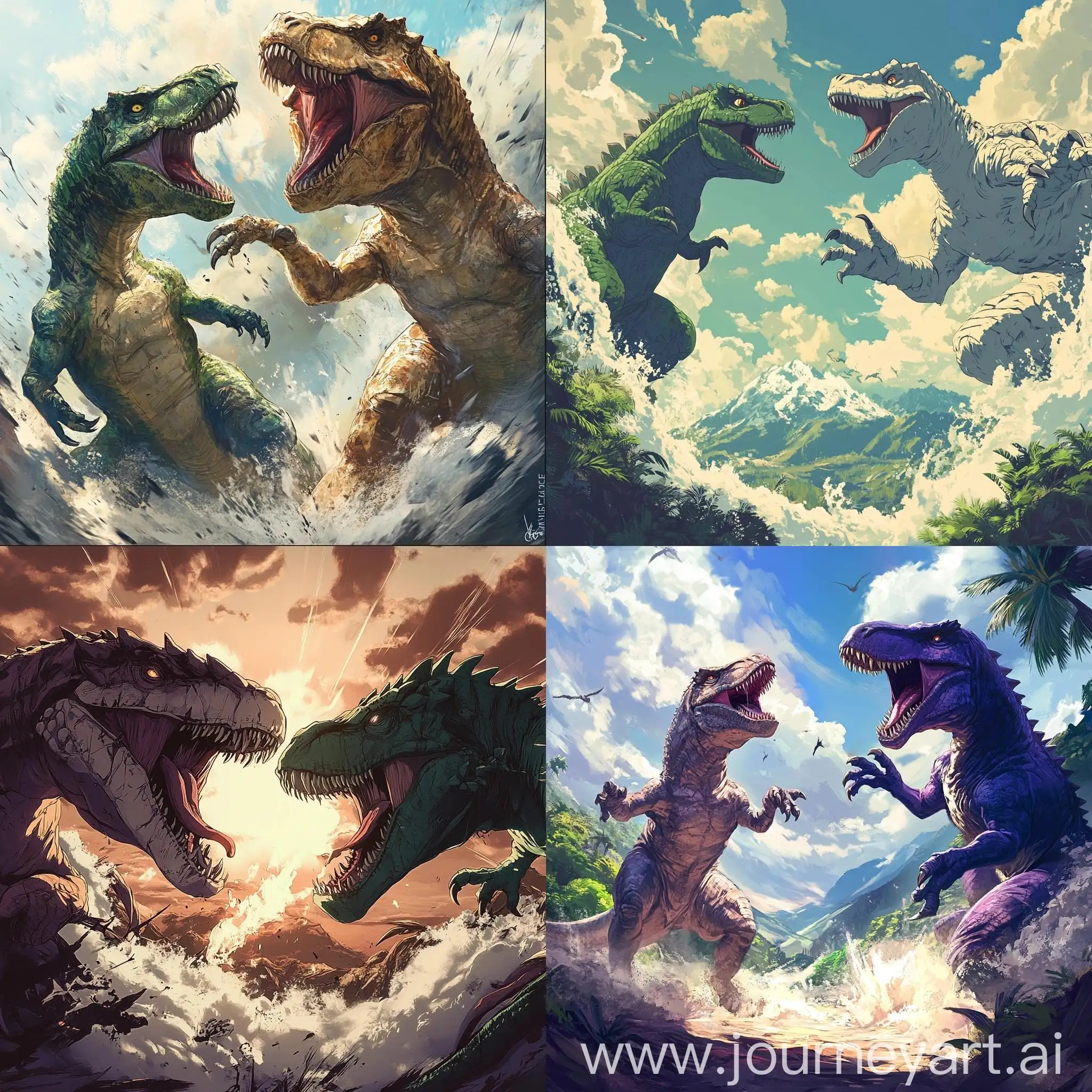 Anime-Style-Dinosaur-Battle-Scene