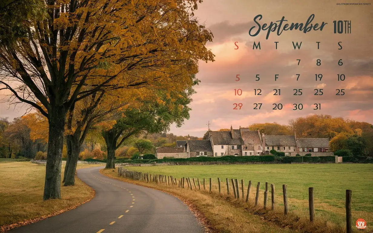 September 10 th calendar