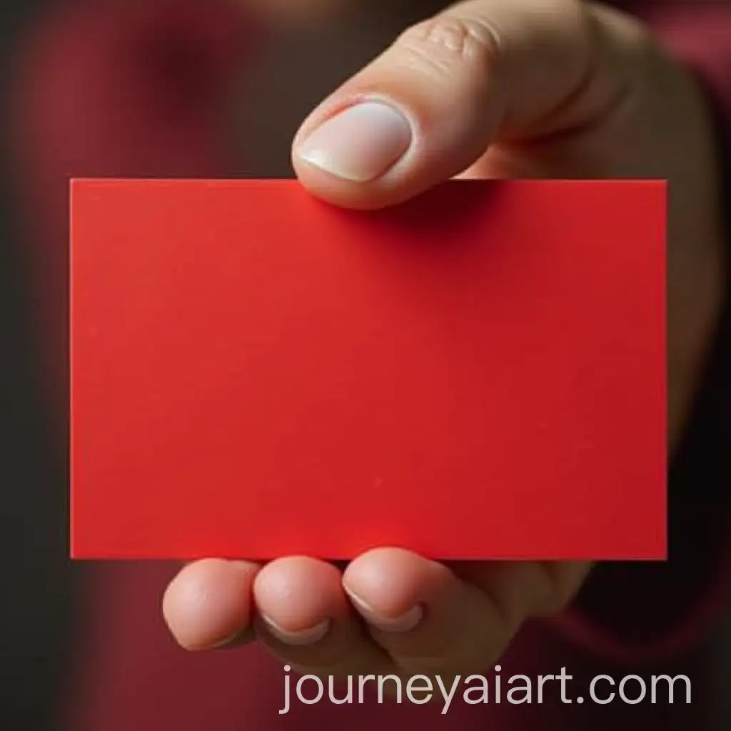 Red-Card-on-White-Background-with-Minimalistic-Style