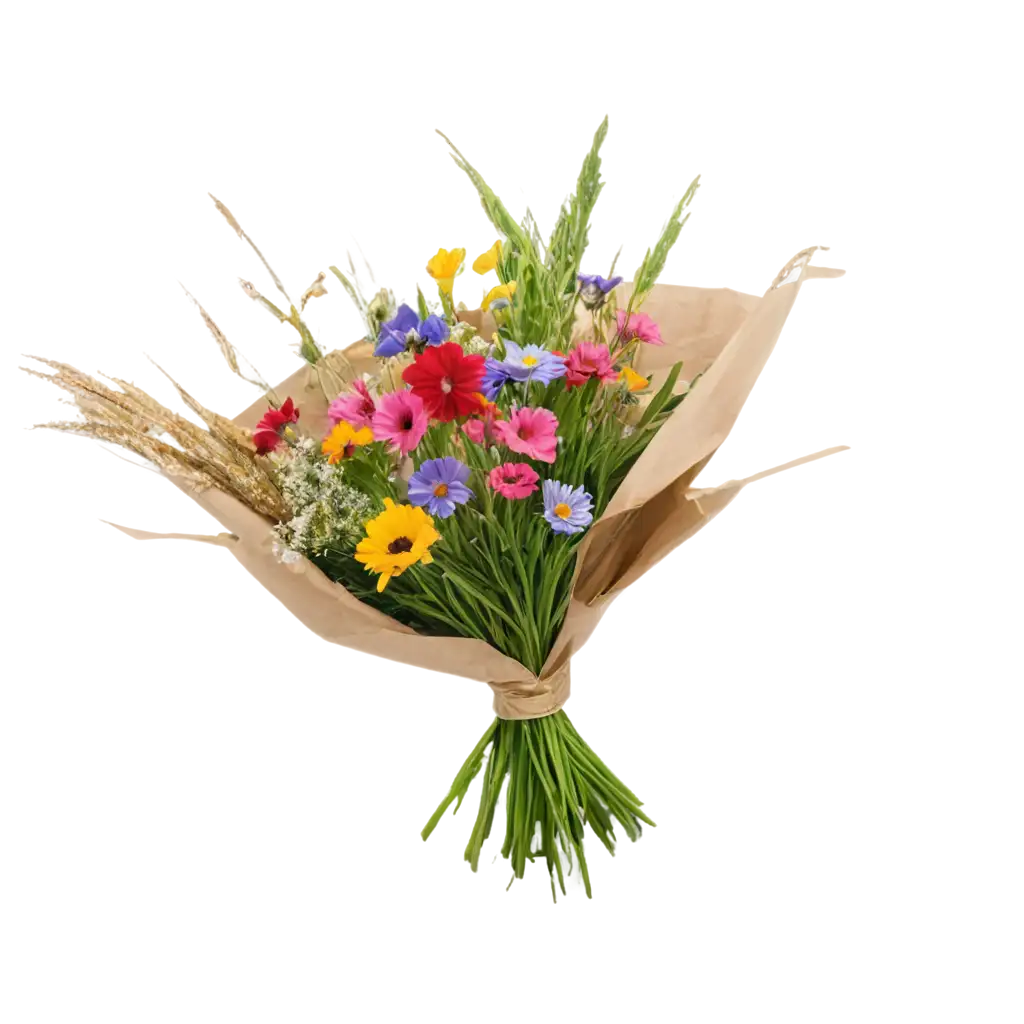 Exquisite-Bouquet-of-Field-Flowers-PNG-Image-Capturing-Natures-Beauty-in-High-Quality