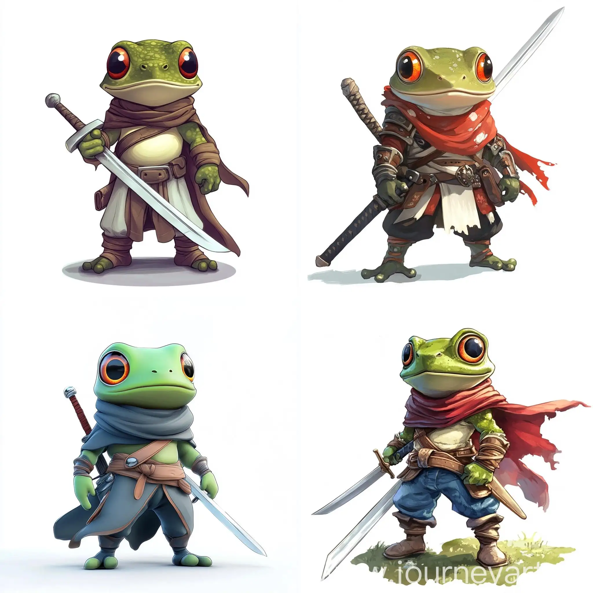 Chibi-Frog-Warrior-with-Sword-in-Cartoonish-Style